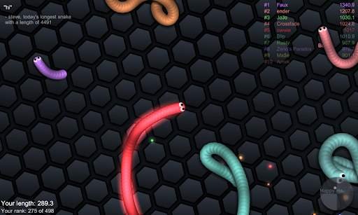 slither.io screenshot