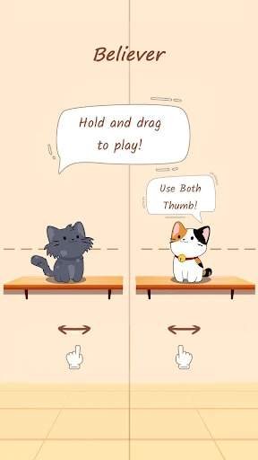 Duet Cats: Cute Popcat Music screenshot