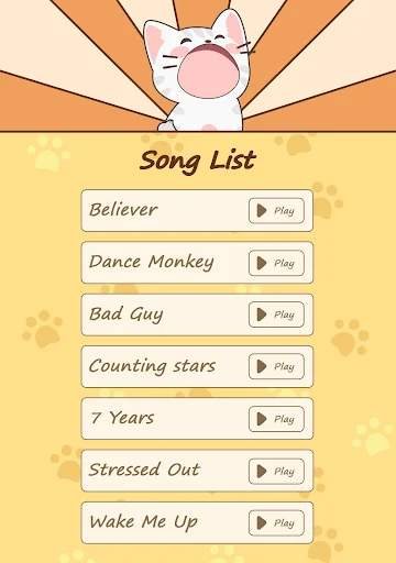 Duet Cats: Cute Popcat Music screenshot