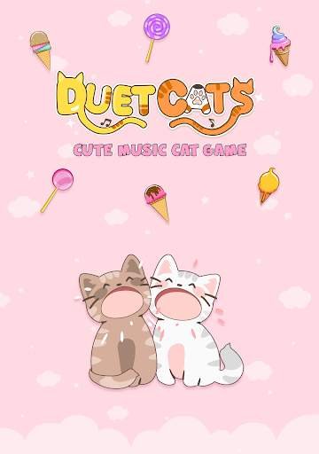 Duet Cats: Cute Popcat Music screenshot