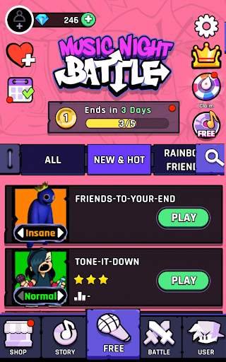 FNF Music Night Battle screenshot