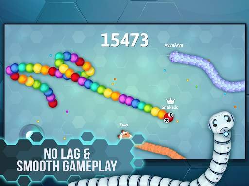 Snake.io screenshot