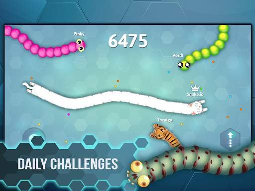 Snake.io screenshot