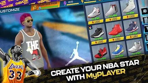 NBA 2K Mobile Basketball Game screenshot