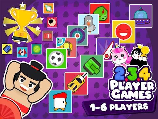 2 3 4 Player Mini Games screenshot