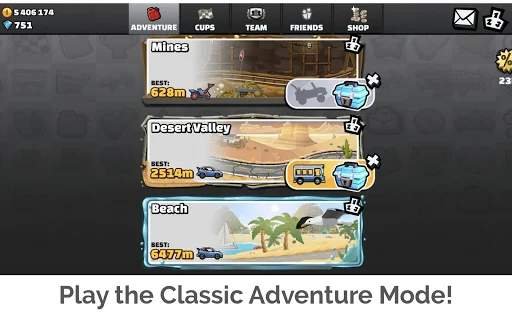 Hill Climb Racing 2 screenshot