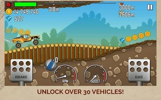 Hill Climb Racing screenshot