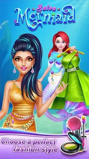 Mermaid Makeup Salon screenshot