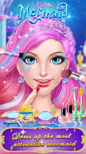Mermaid Makeup Salon screenshot