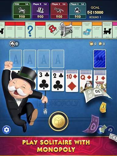 MONOPOLY Solitaire screenshot