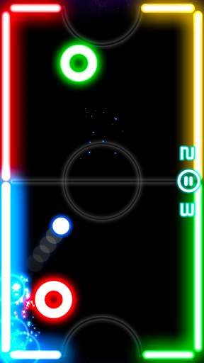 Glow Hockey screenshot