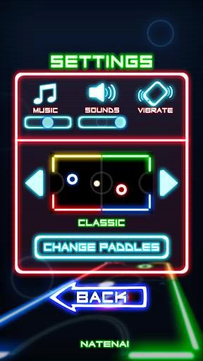 Glow Hockey screenshot