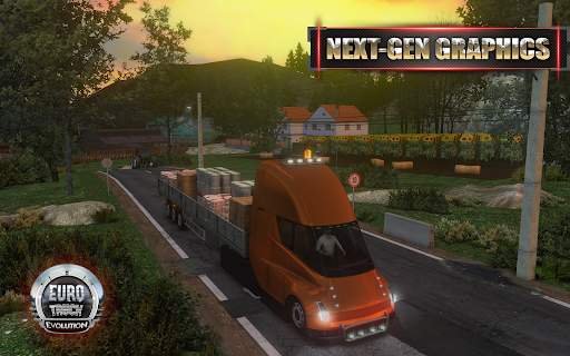 European Truck Simulator screenshot