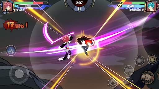 Stickman Warriors - Super Dragan screenshot