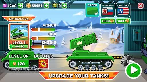 Hills of Steel screenshot