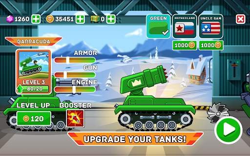 Hills of Steel screenshot