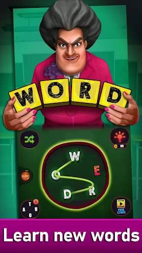 Scary Teacher : Word Games screenshot