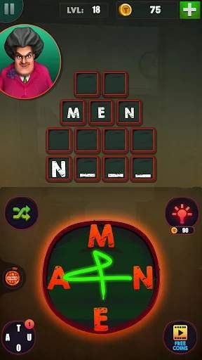 Scary Teacher : Word Games screenshot